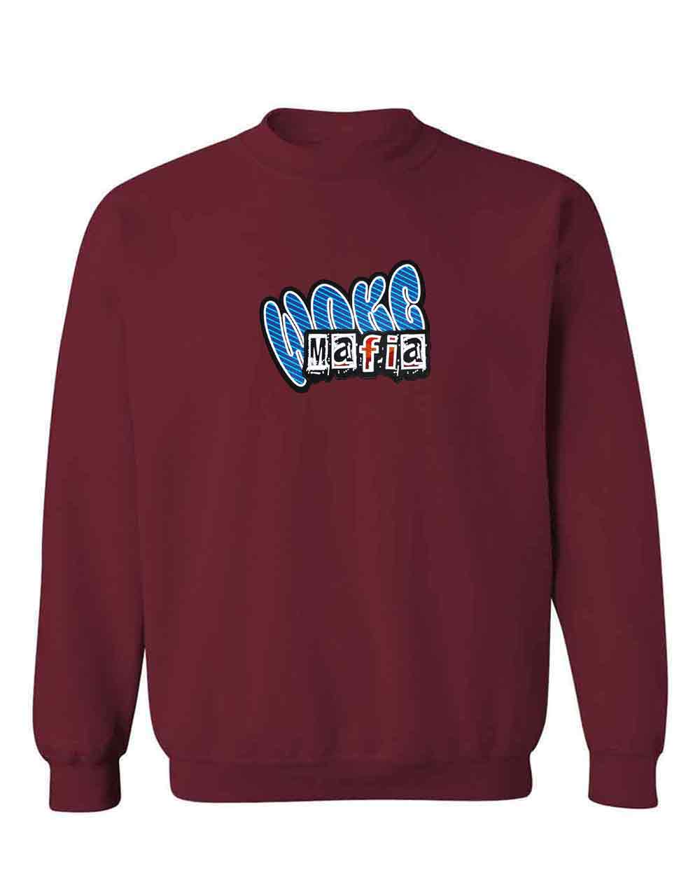 Woke Mafia Graffiti on Pullover Hoddie