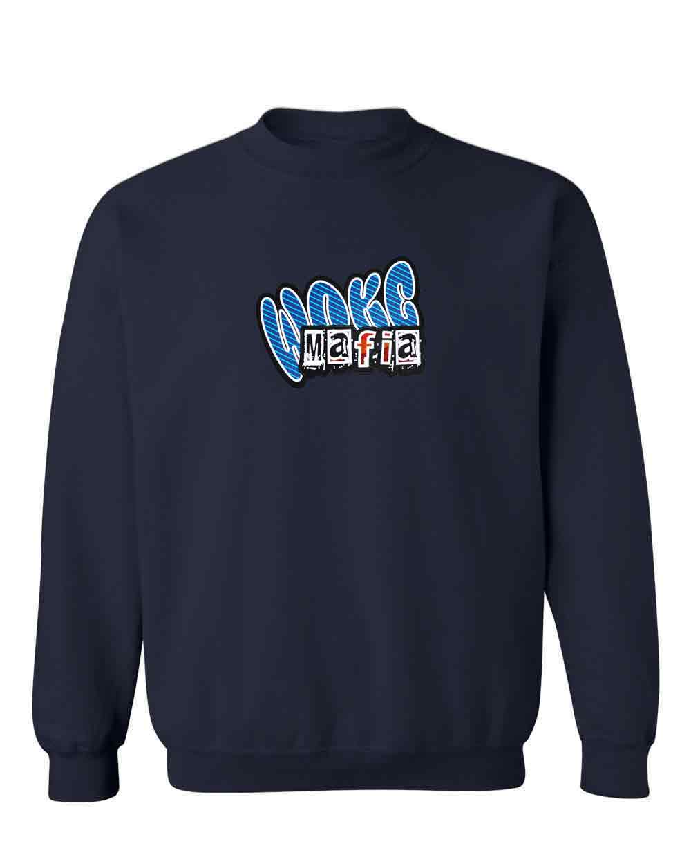 Woke Mafia Graffiti on Pullover Hoddie