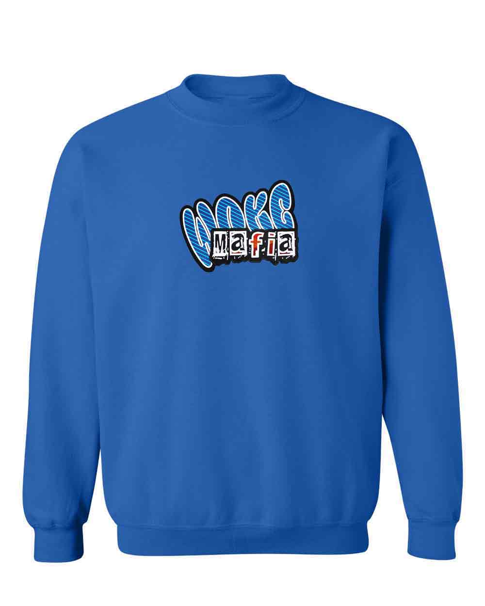 Woke Mafia Graffiti on Pullover Hoddie