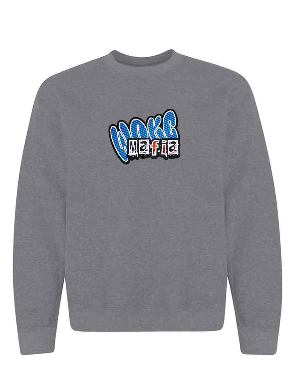 Woke Mafia Graffiti on Pullover Hoddie