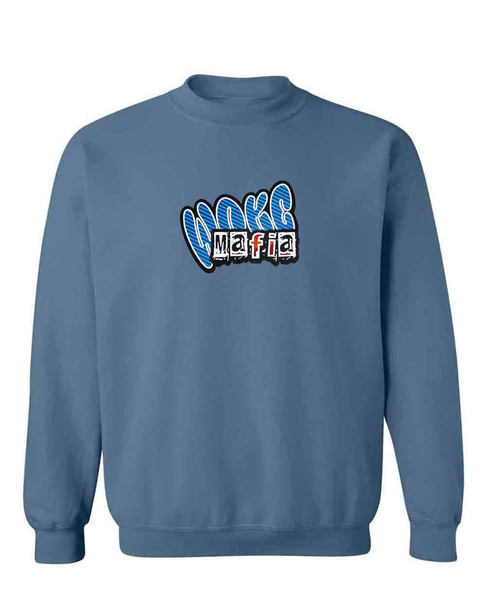 Woke Mafia Graffiti on Pullover Hoddie
