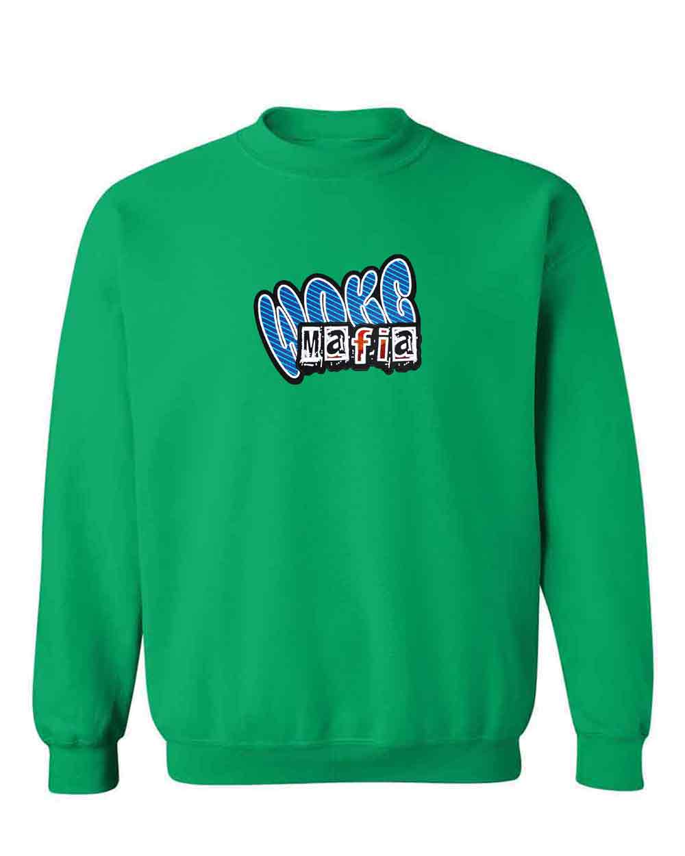 Woke Mafia Graffiti on Pullover Hoddie