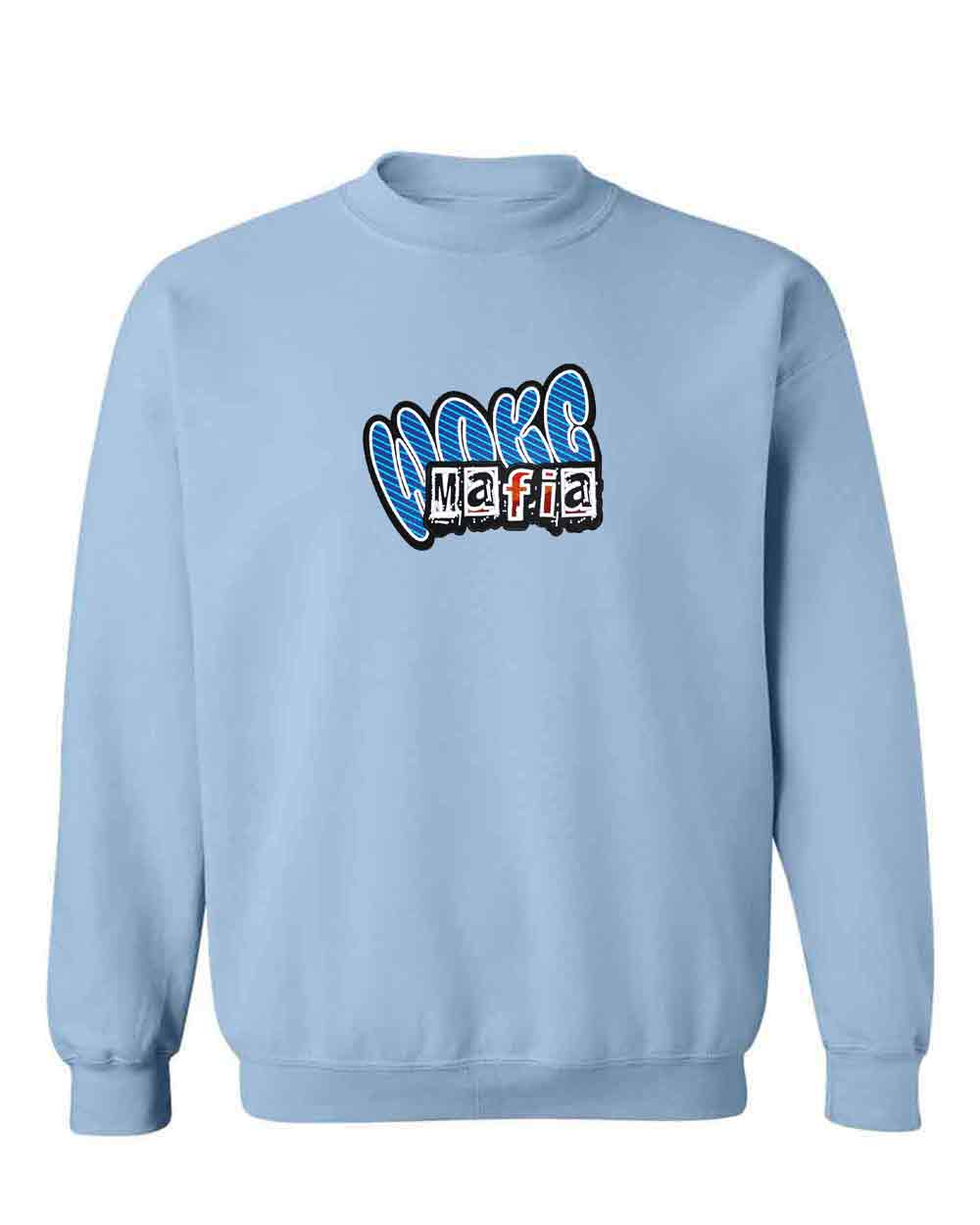 Woke Mafia Graffiti on Pullover Hoddie