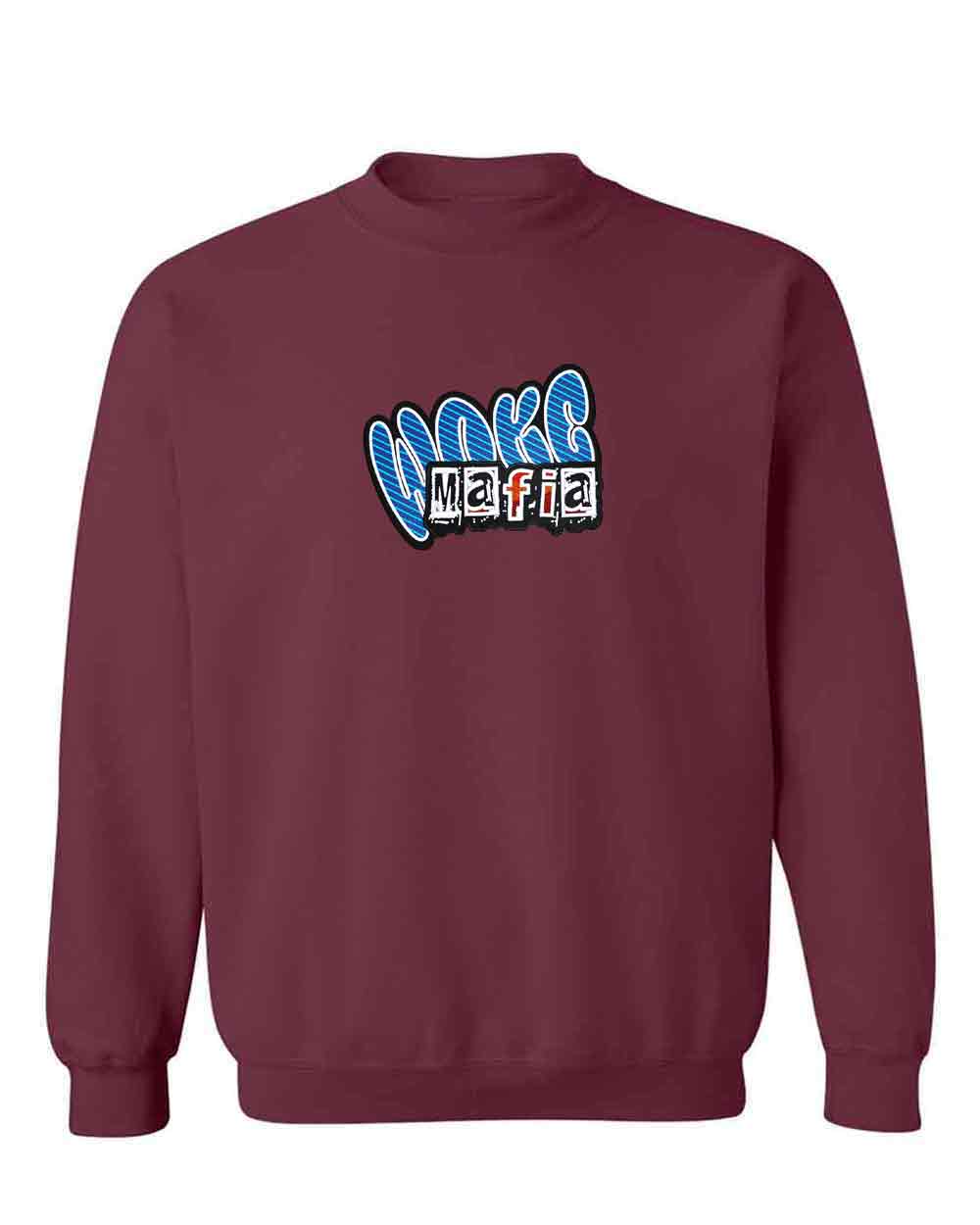 Woke Mafia Graffiti on Pullover Hoddie