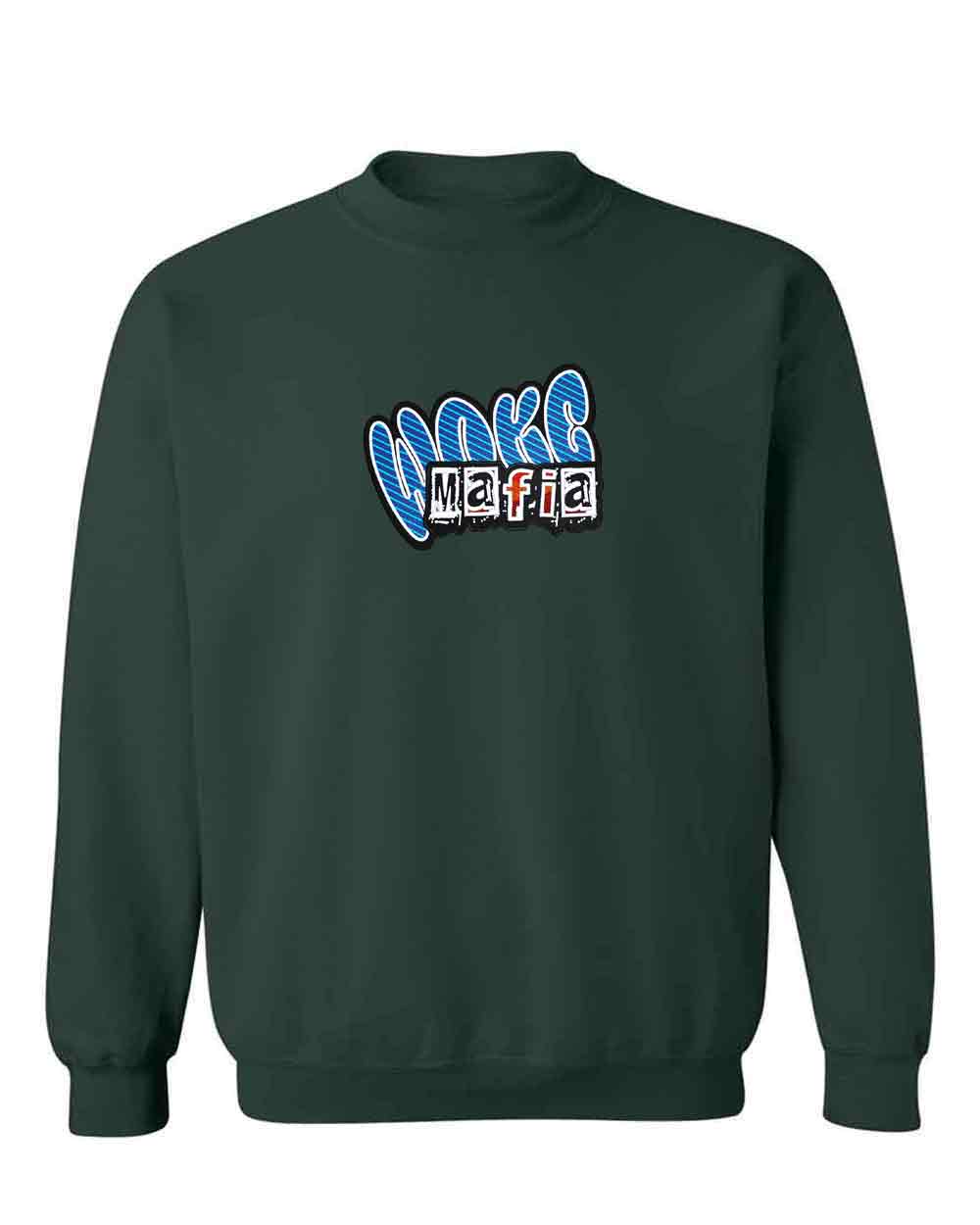 Woke Mafia Graffiti on Pullover Hoddie