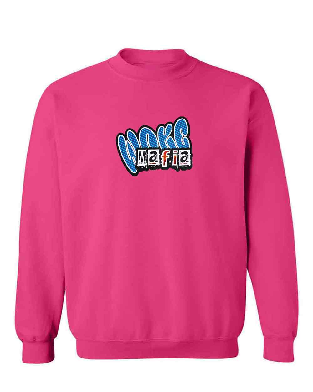 Woke Mafia Graffiti on Pullover Hoddie