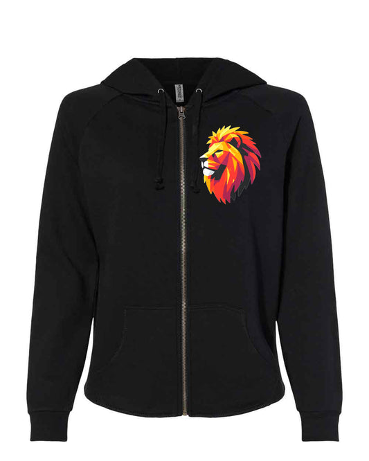 Lion 1 on Surf Wash Hoodie
