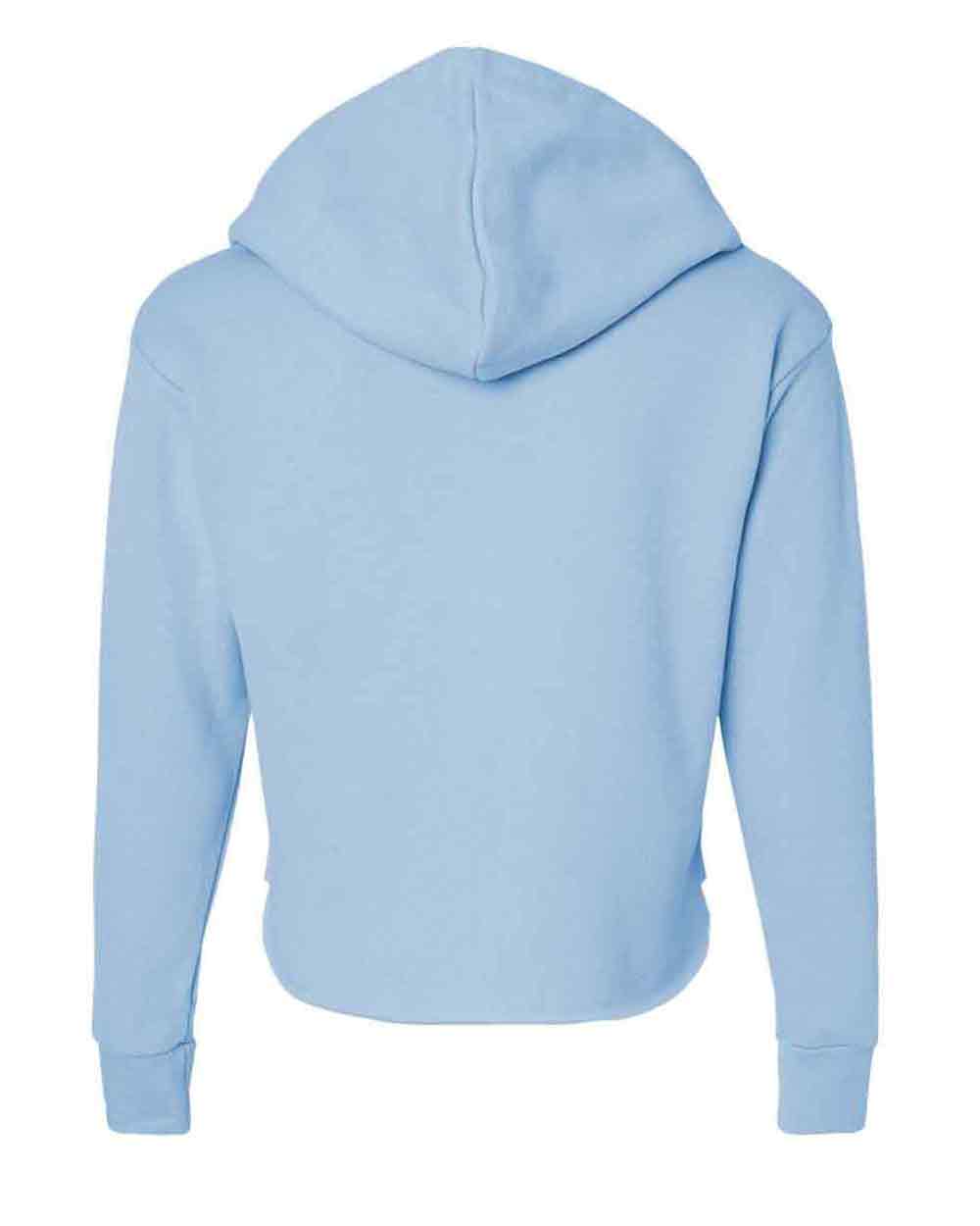 Got Your Back on Cali Sueded Raw Edge Cropped Pullover Hoodie